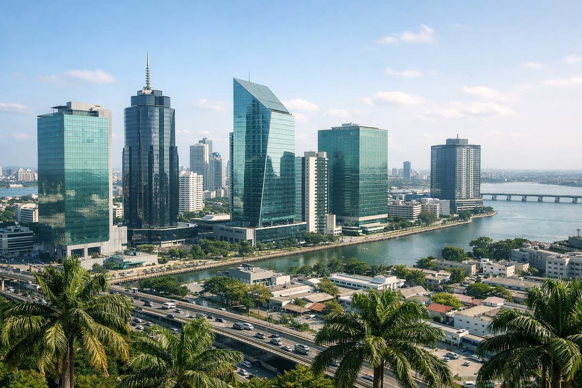 Lagos business district
